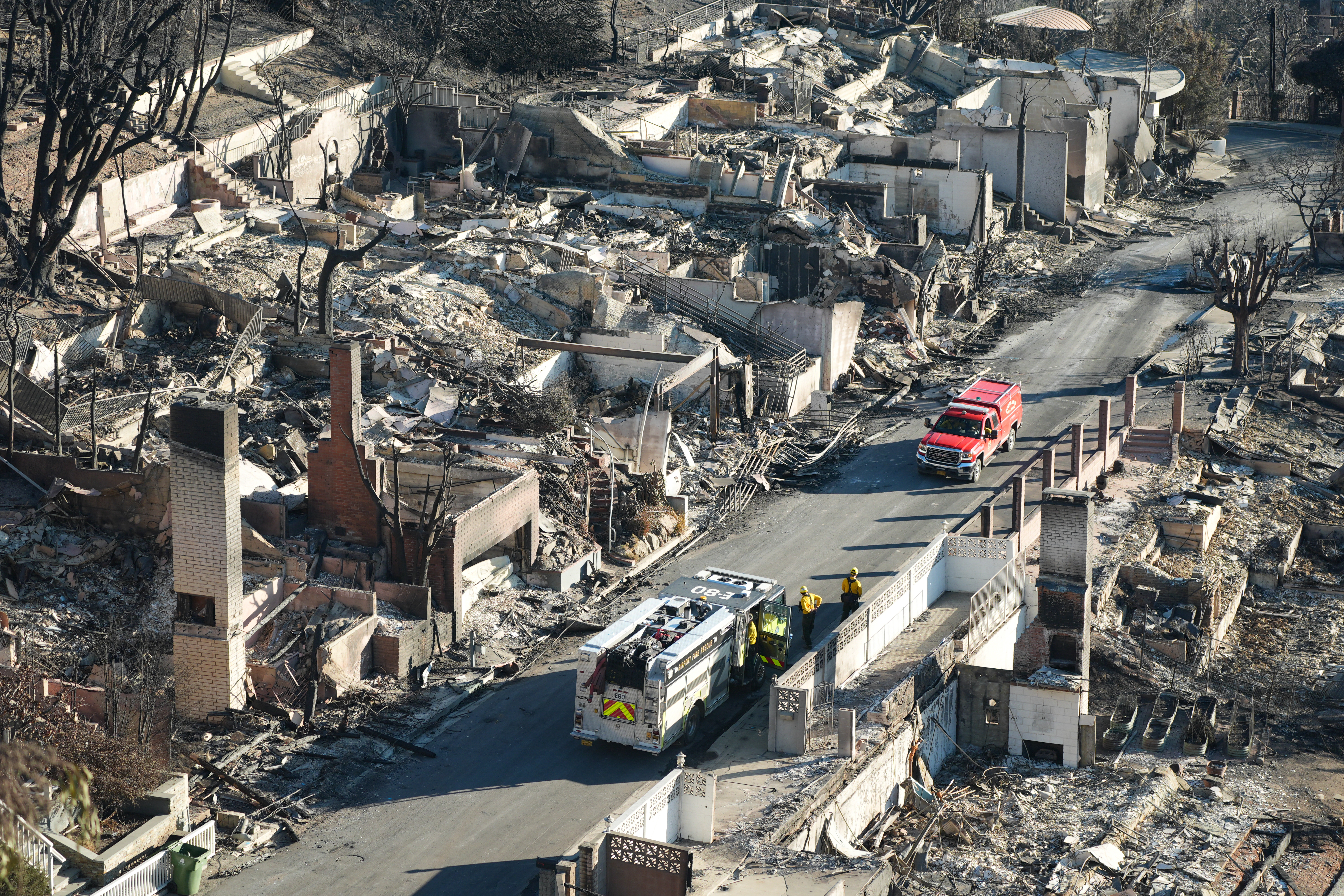 Why are lone properties left standing after the fires? It isn’t totally luck Why are lone properties left standing after the fires? It isn’t totally luck