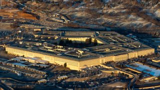 The Pentagon is seen from above