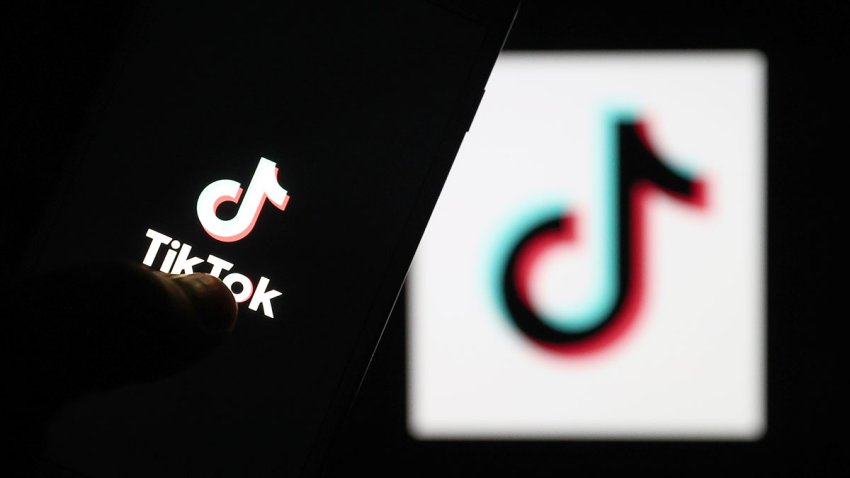 FILE - The TikTok app logo on May 11, 2021.