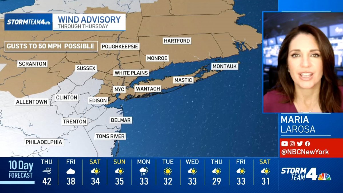 Latest Forecast From Storm Team 4 – NBC New York