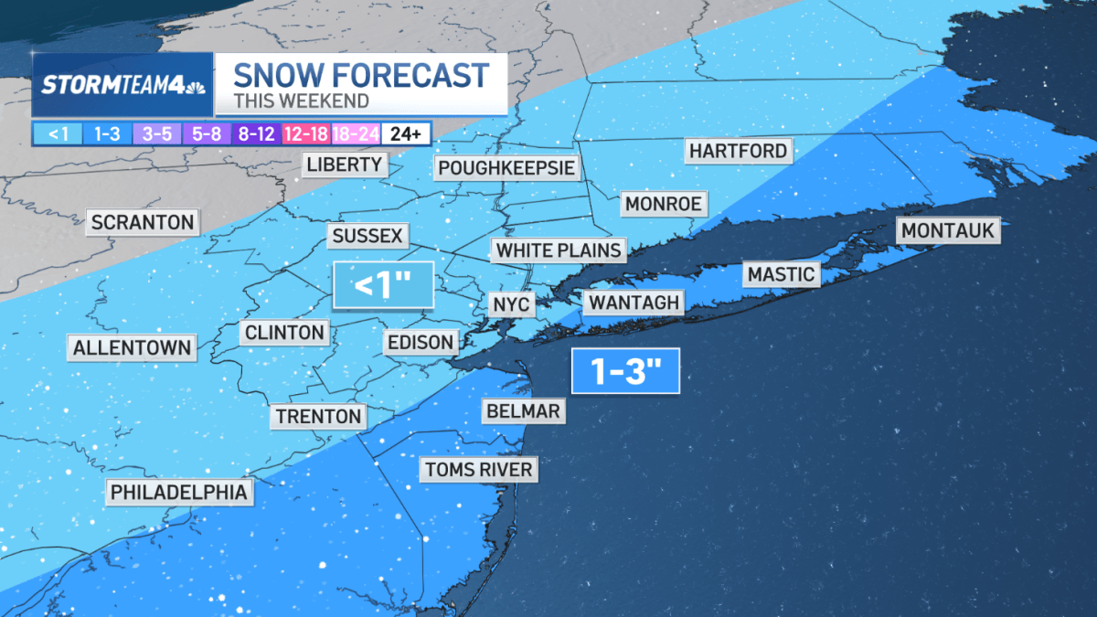 Chance of widespread measurable snow possible in tri-state Sunday night ...