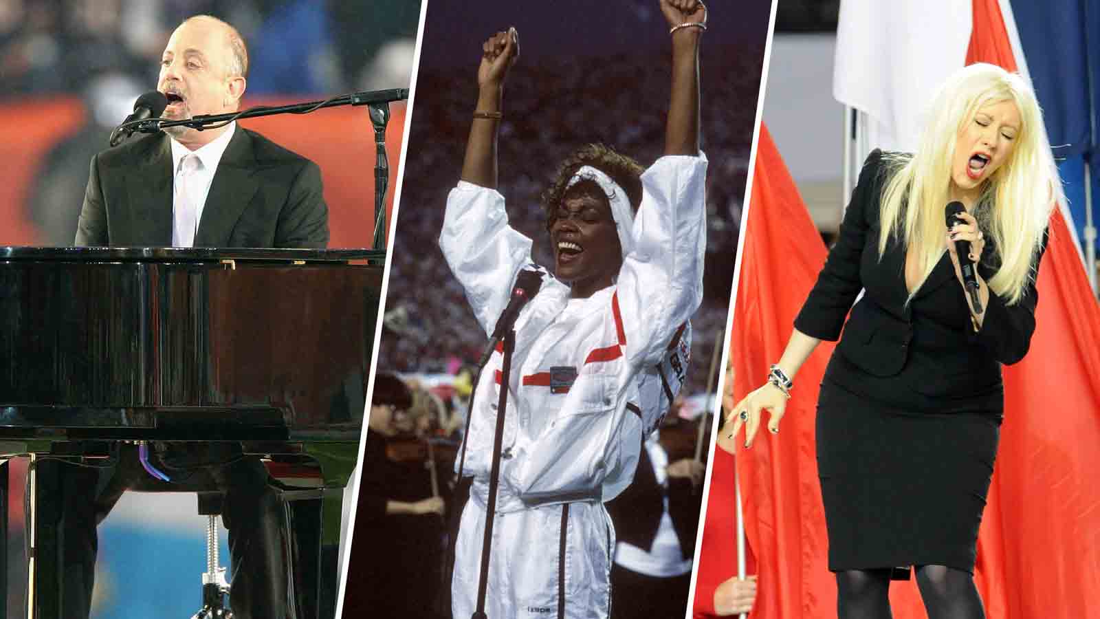 Super Bowl National Anthem Singers History And Fun Facts NBC New York Web 250128 Super Bowl Anthem Getty 