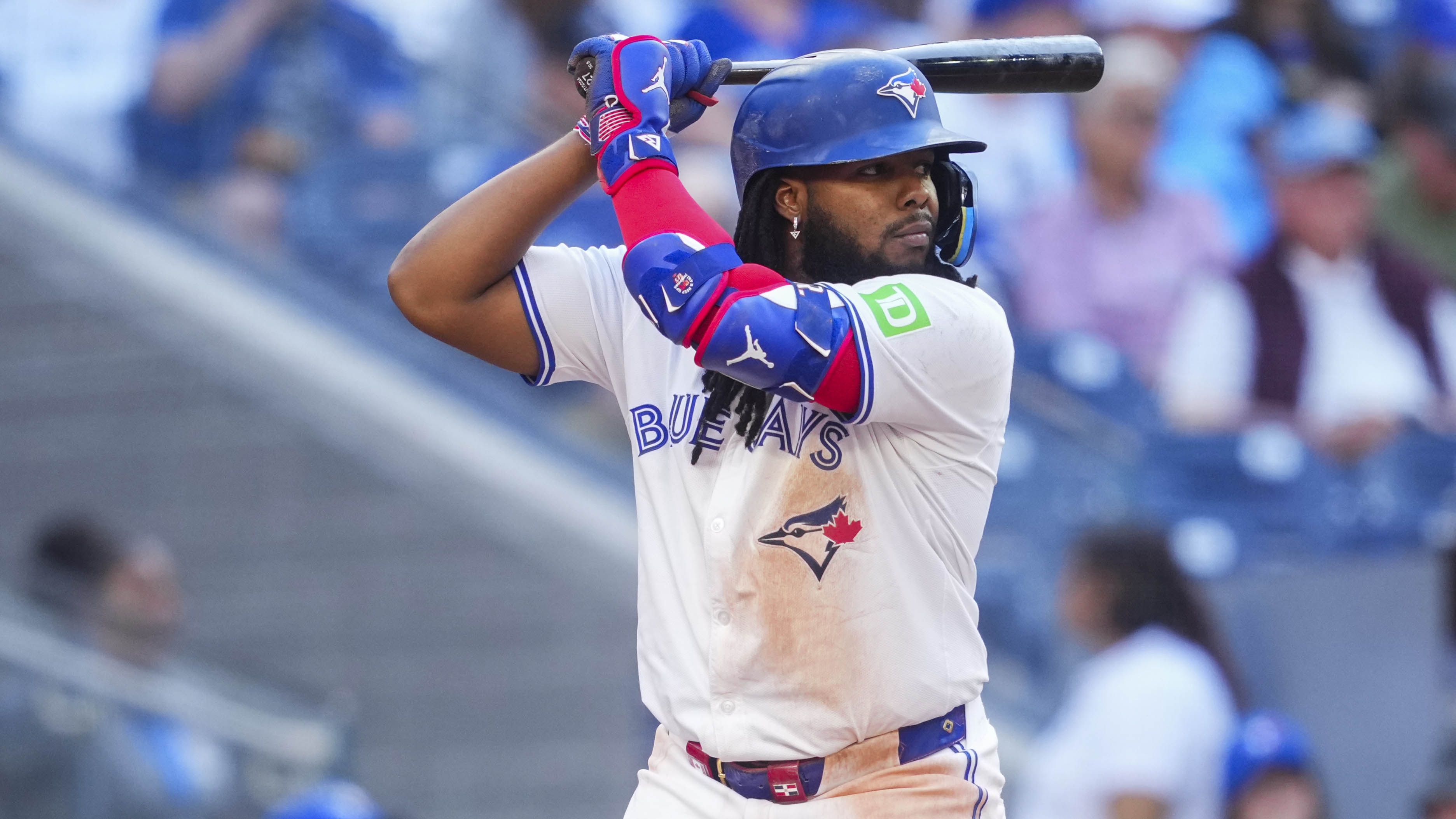 Blue Jays Star Vladimir Guerrero Jr Won T Sign Extension NBC New York 250218 Vladdy Jr Getty