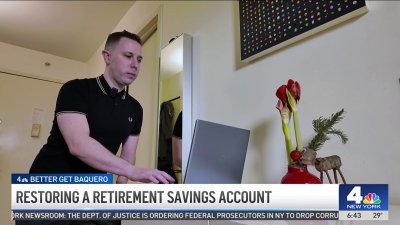 Restoring a retirement savings account