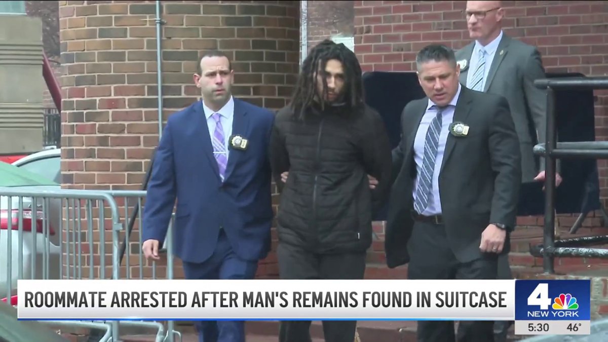 Roommate arrested after man’s remains found in suitcase – NBC New York
