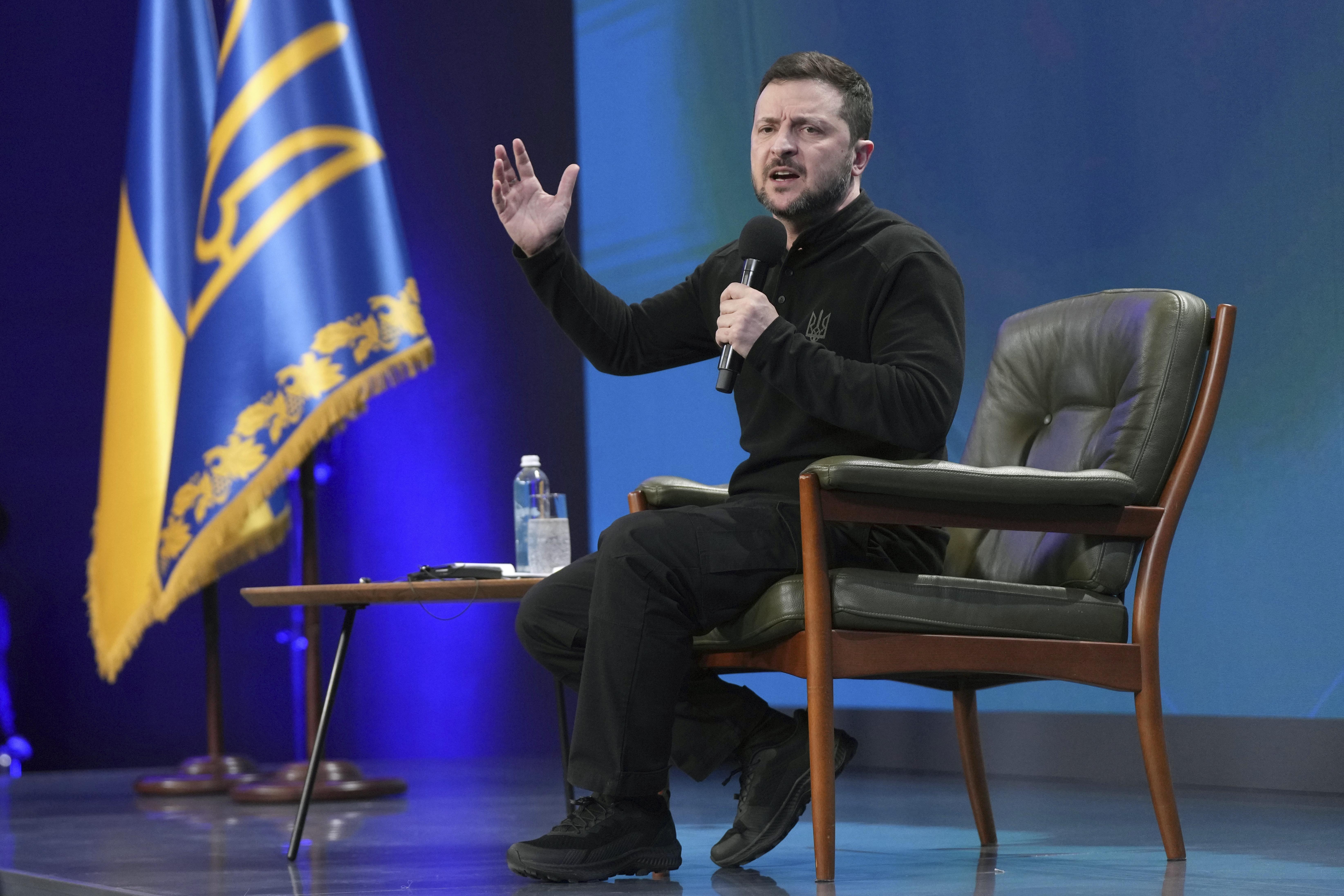 Ukrainian President Volodymyr Zelenskyy