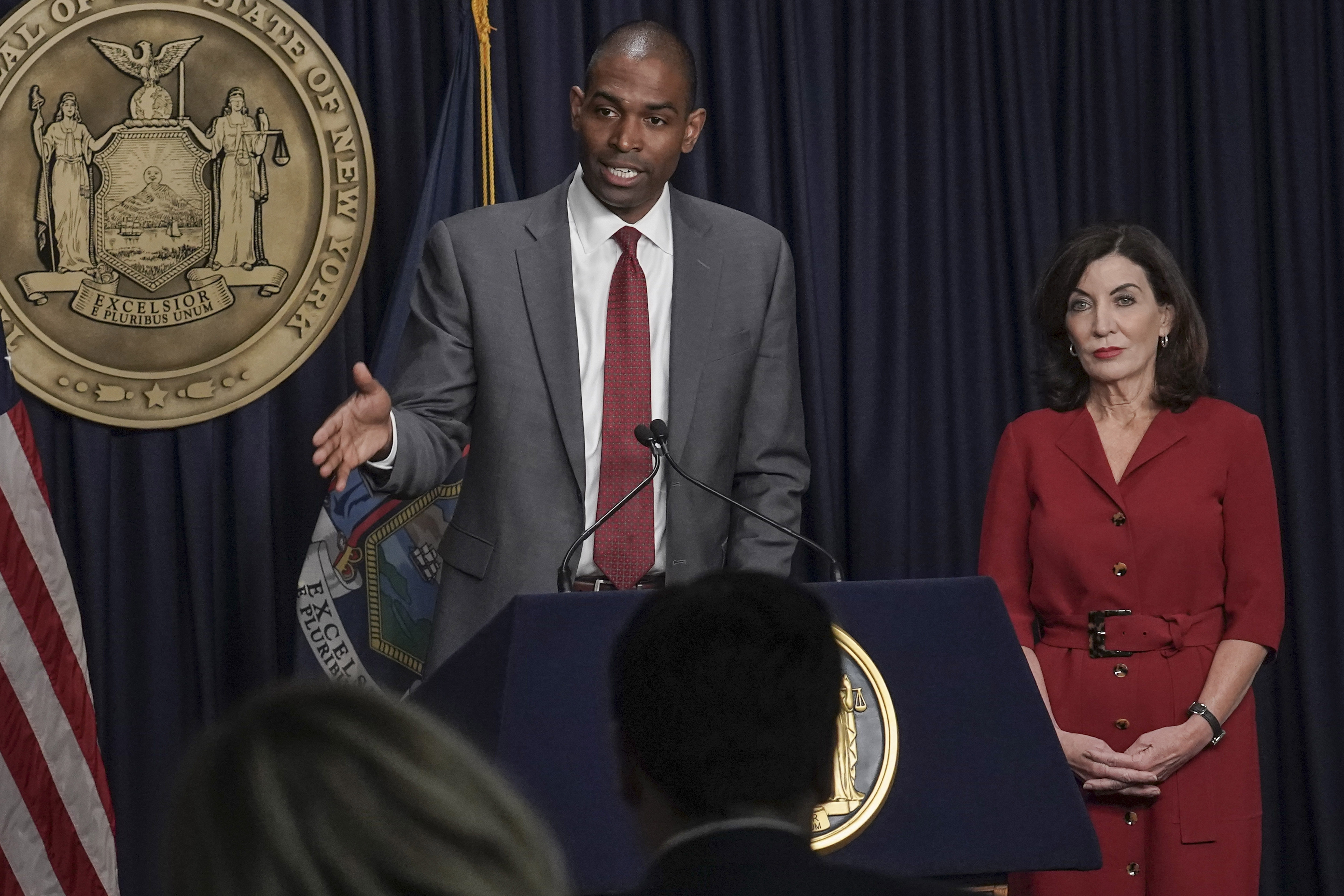 Feud between NY Gov. Kathy Hochul and Lt. Gov. Antonio Delgado boils over Feud between NY Gov. Kathy Hochul and Lt. Gov. Antonio Delgado boils over