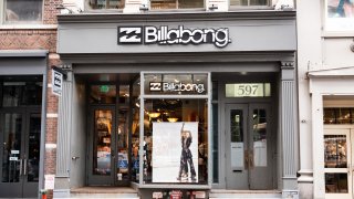 Billabong store in the SoHo neighbourhood of New York City