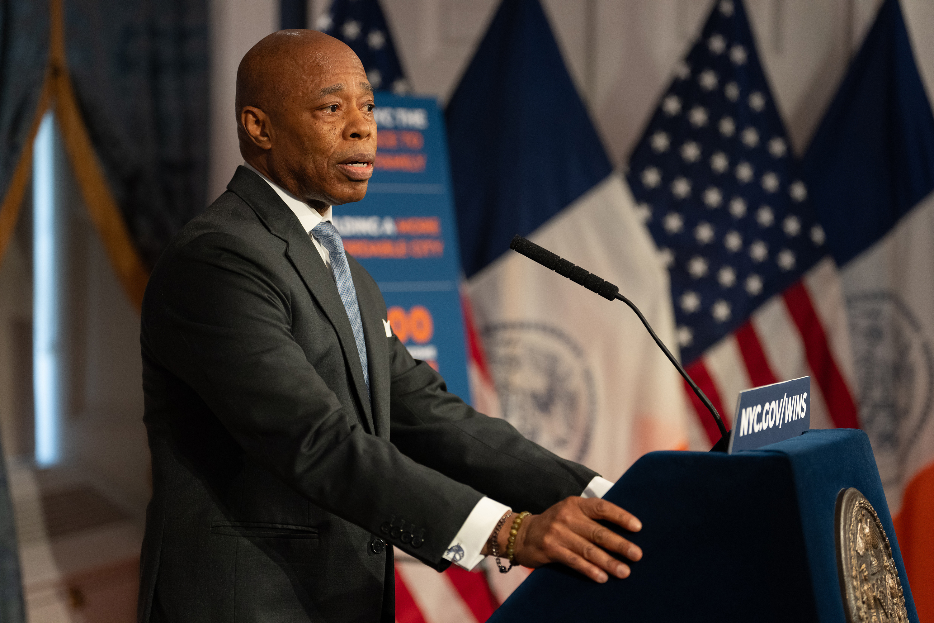 Eric Adams skips NYC mayoral candidates discussion board Eric Adams skips NYC mayoral candidates discussion board