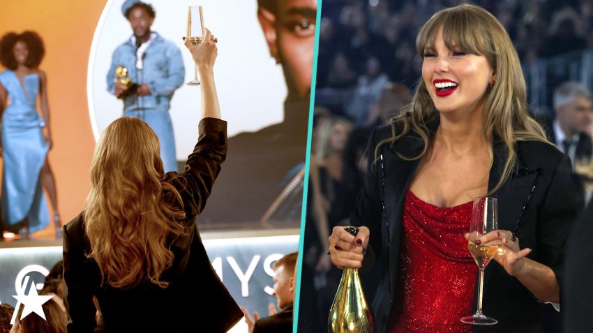 Inside Taylor Swift's epic Grammys night dancing, toasting & celebrating