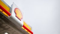 A Shell logo is displayed on May 03, 2024 in Austin, Texas.