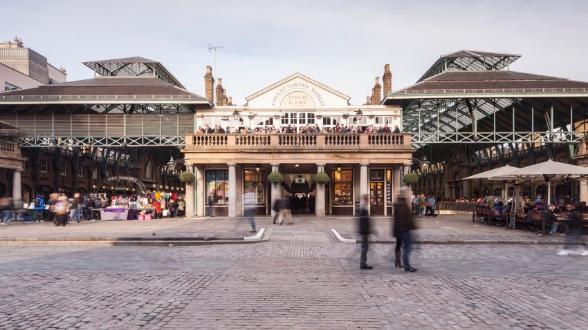 Covent Garden market in London