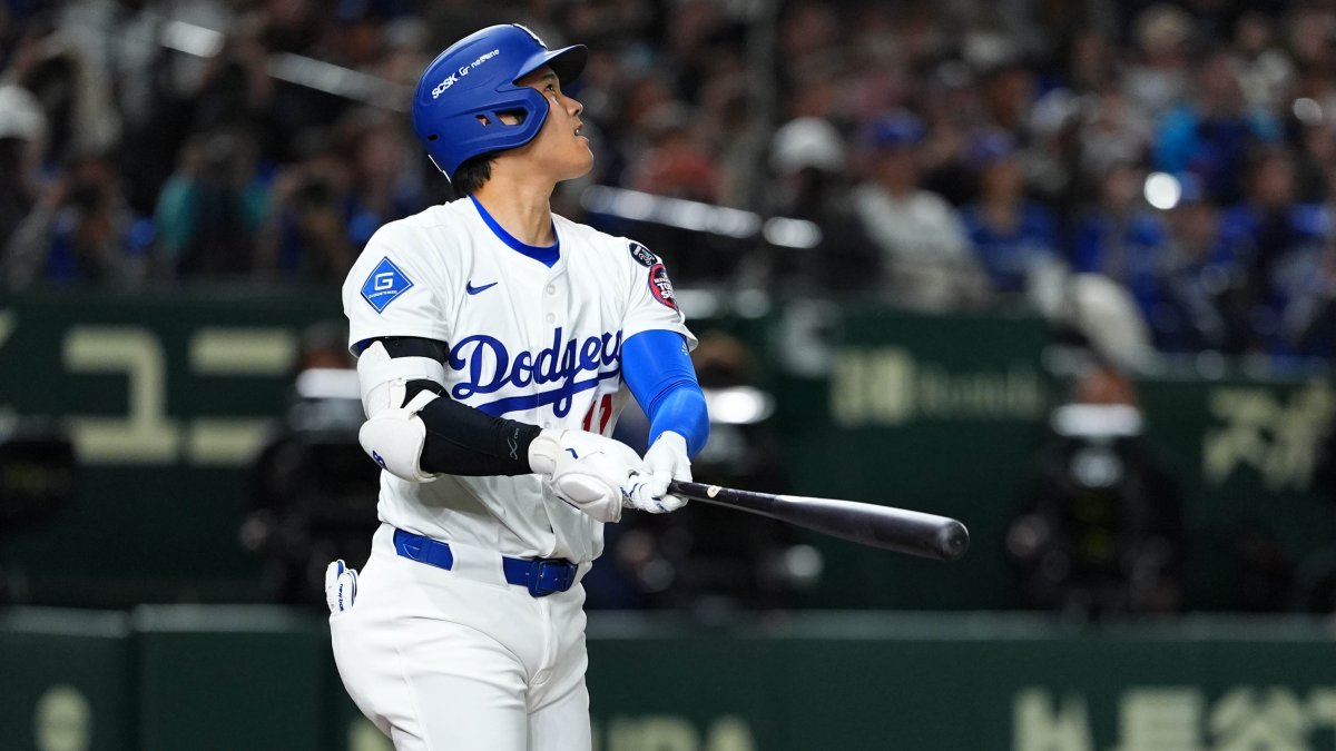 Dodgers star Shohei Ohtani hits first home run of the season – NBC New York