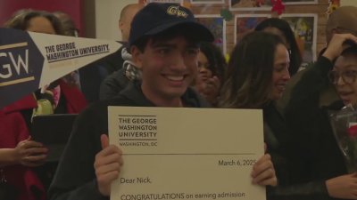 DC charter school students surprised with full-ride scholarships to GW University