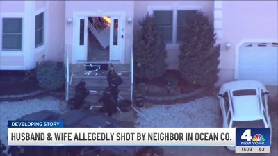 Husband and wife allegedly shot by neighbor in New Jersey