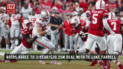 49ers Talk: Farrell's blocking skills could unlock Kittle's potential