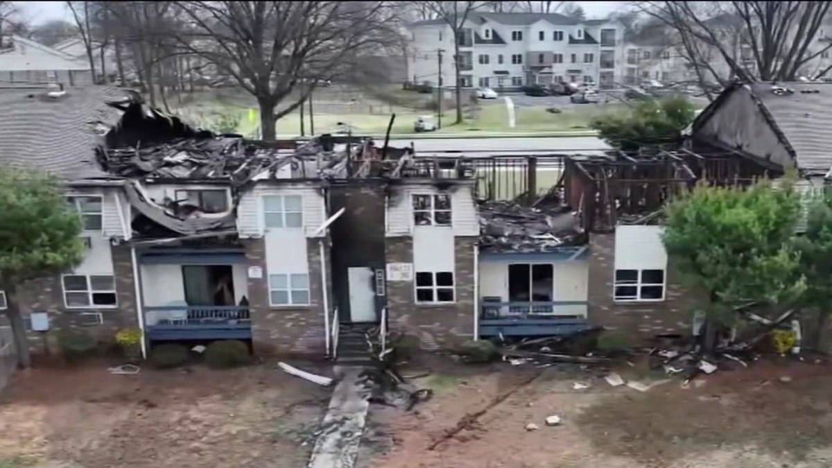 Dozens displaced by New Jersey apartment complex fire – NBC New York
