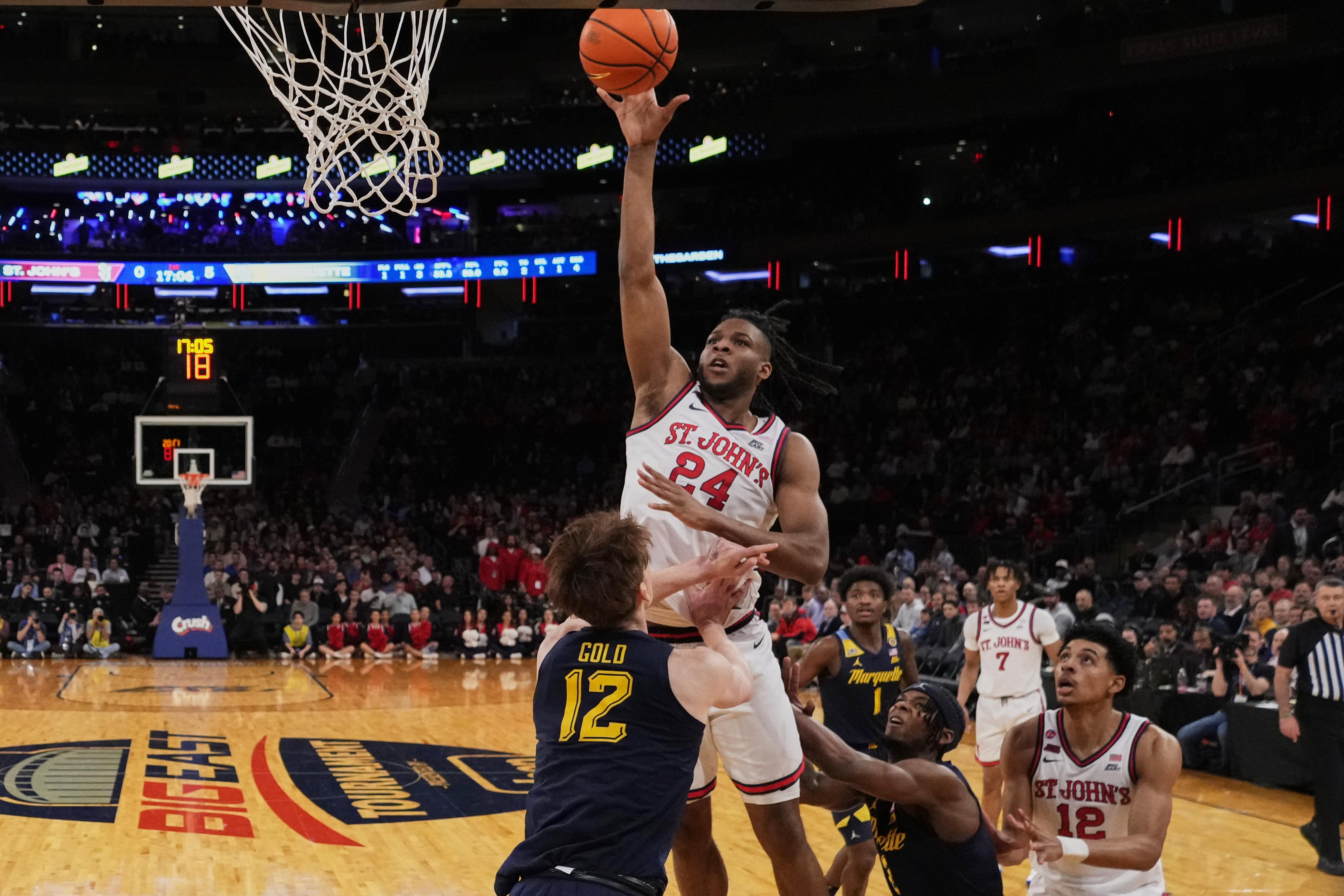 St. John’s powers previous Marquette 79-63 into 1st Large East closing since 2000 St. John’s powers previous Marquette 79-63 into 1st Large East closing since 2000