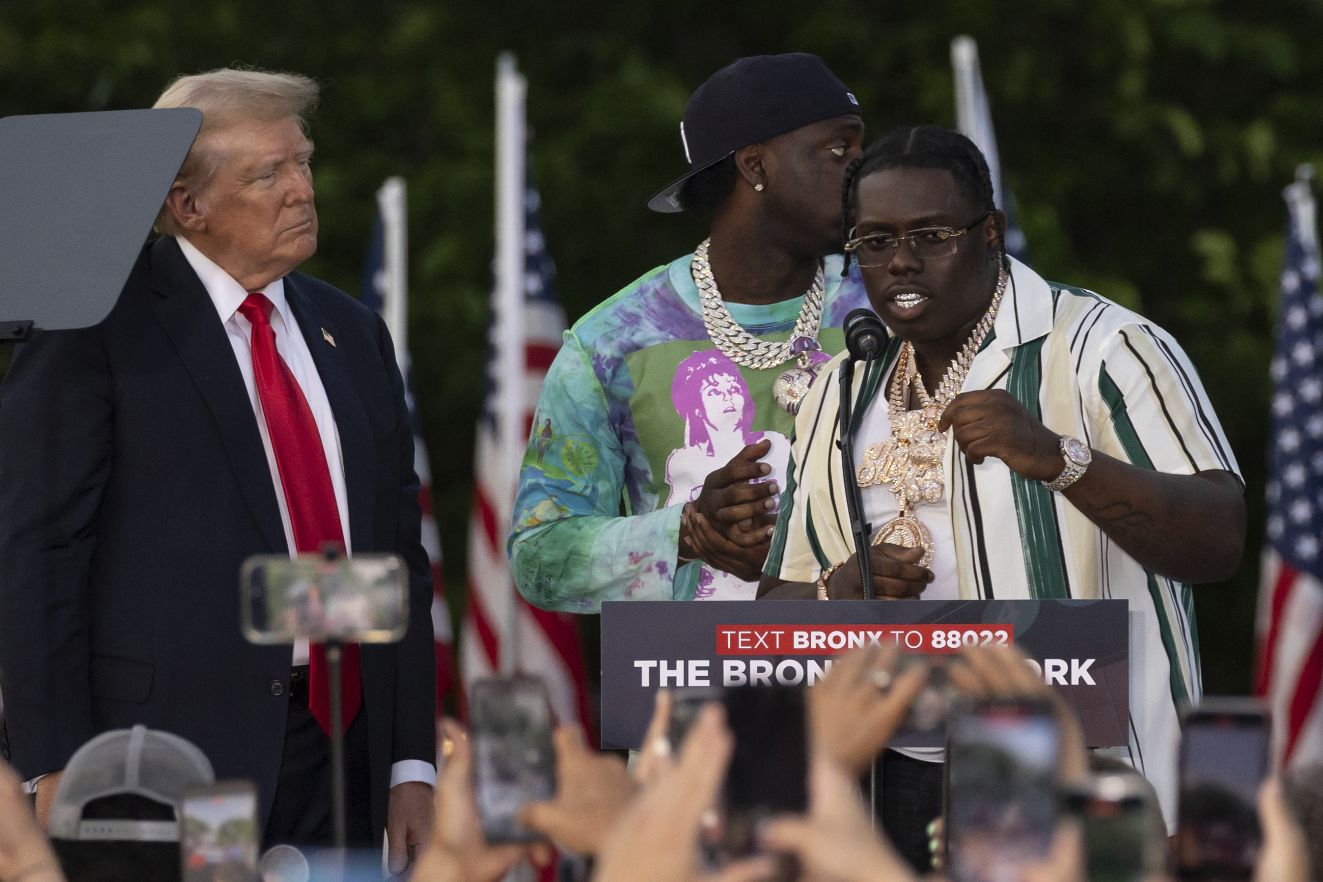 NYC rapper who joined Trump in marketing campaign rally pleads responsible to tried homicide NYC rapper who joined Trump in marketing campaign rally pleads responsible to tried homicide
