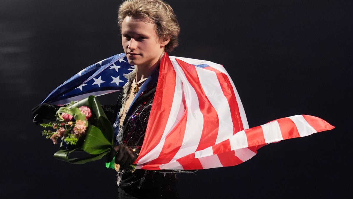 Ilia Malinin wins 2nd straight figure skating worlds title – NBC New York