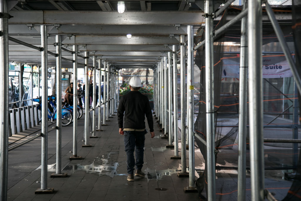 NYC sidewalk scaffolding reforms put limits how lengthy constructions will be up NYC sidewalk scaffolding reforms put limits how lengthy constructions will be up