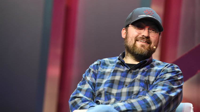 Charles Hoskinson, founder of Cardano, during a session on day two of the Web Summit in Lisbon, Portugal, on Thursday, Nov. 3, 2022. The Web Summit runs from 1-4 November. 