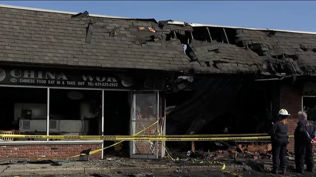 Long Island businesses damaged in strip mall fire – NBC New York