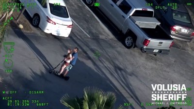 Florida brother and sister attempt to flee drug bust on scooter 