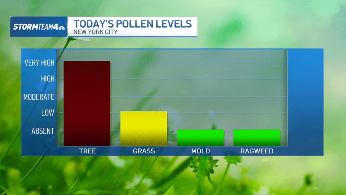 How bad is pollen today? Why allergies seem worse than ever β NBC New York