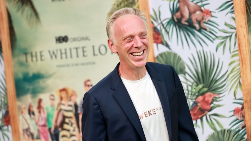 Mike White attends the Los Angeles premiere of the new HBO Limited Series “The White Lotus” at Bel-Air Bay Club on July 07, 2021 in Pacific Palisades, California.