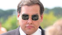 WEST ISLIP, NEW YORK – AUGUST 19: Former U.S. Rep. George Santos arrives for a court hearing at U.S. District Court Eastern District of New York Long Island Courthouse on August 19, 2024 in West Islip, New York. Santos is expected to plead guilty to federal charges relating to fraudulent activity in his 2022 House campaign just weeks before his federal trial began. Santos was expelled from Congress in 2023 becoming the sixth member in the chamber’s history to be ousted by colleagues.