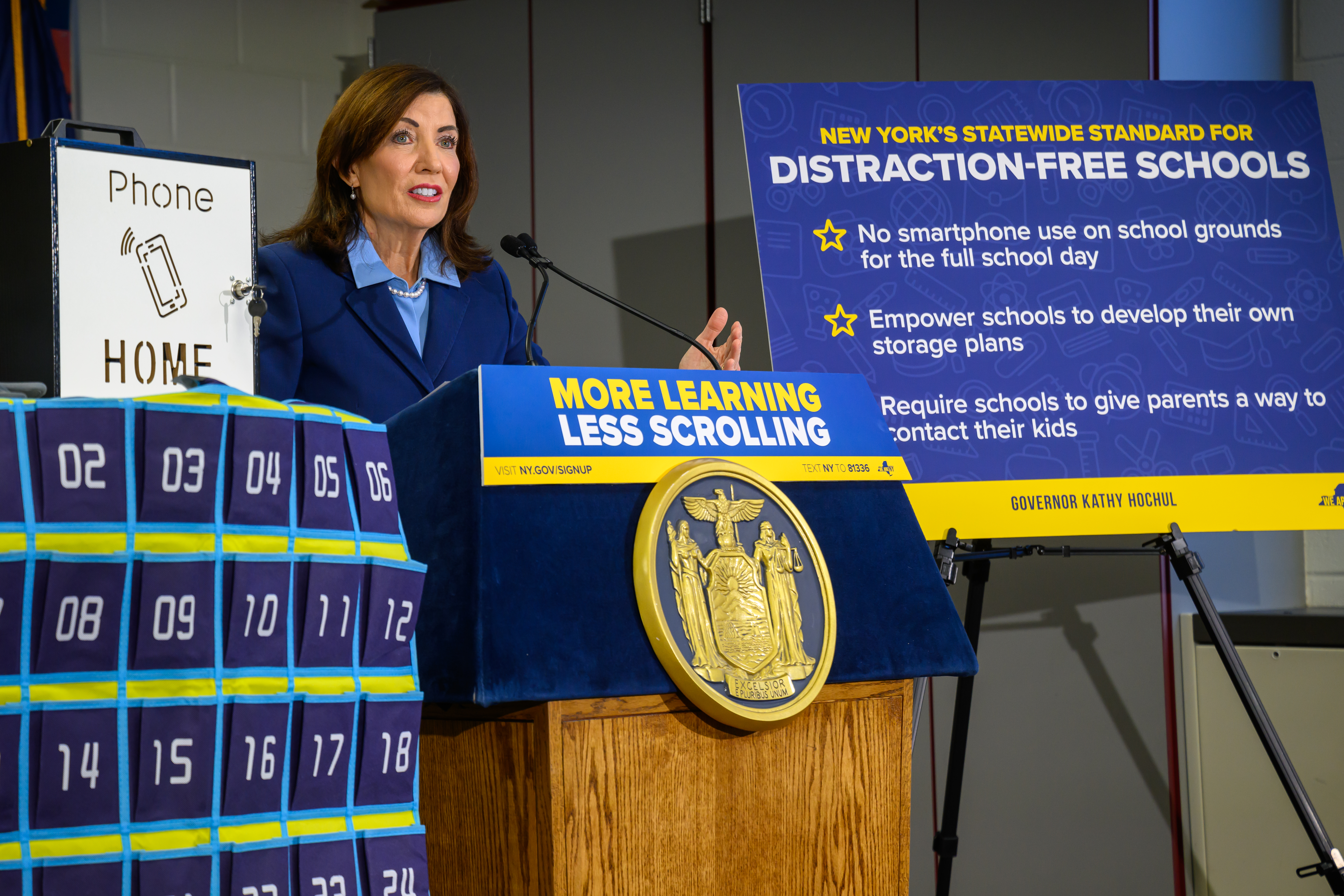 NY lawmakers agree on plan for ‘bell-to-bell’ faculty cellphone ban NY lawmakers agree on plan for ‘bell-to-bell’ faculty cellphone ban
