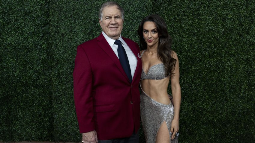 Bill Belichick and Jordon Hudson