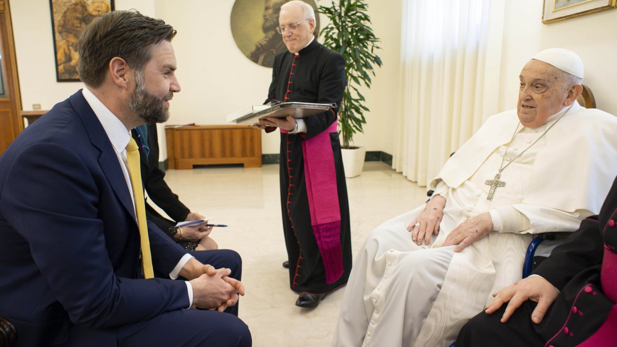 JD Vance meets Pope Francis on Easter Sunday – NBC New York