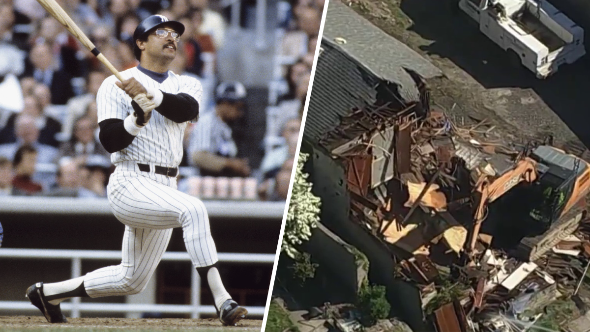Crews demolish MLB legend Reggie Jackson’s Pennsylvania childhood residence Crews demolish MLB legend Reggie Jackson’s Pennsylvania childhood residence