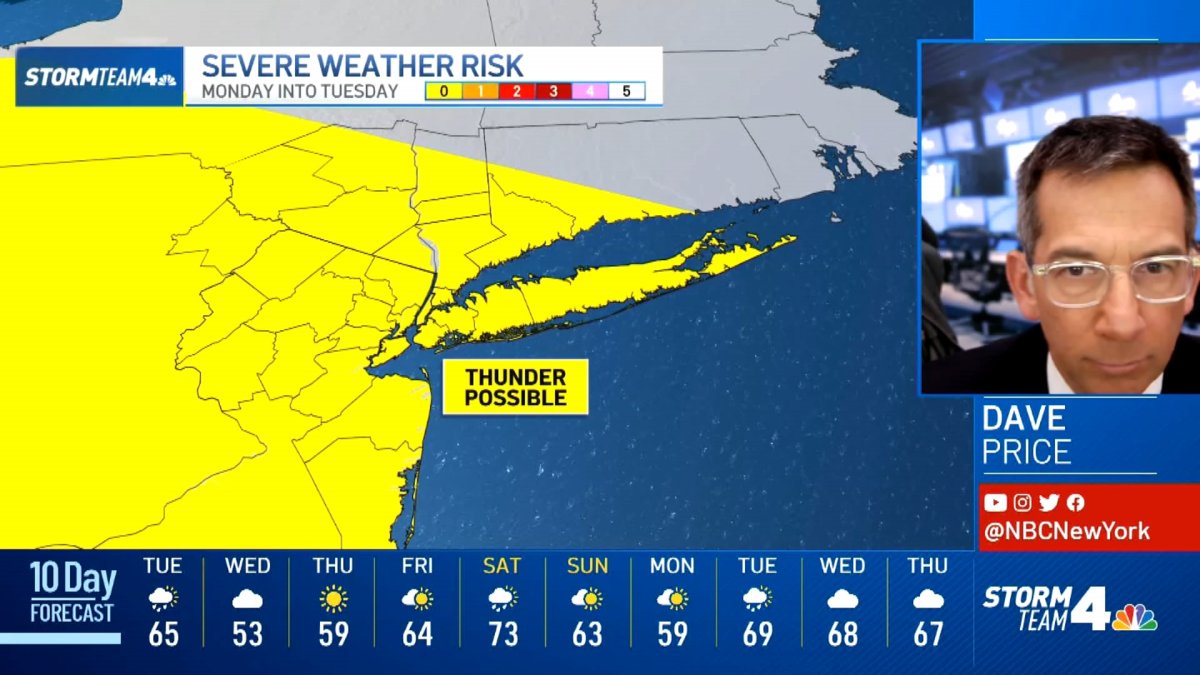 Latest Forecast From Storm Team 4 – NBC New York