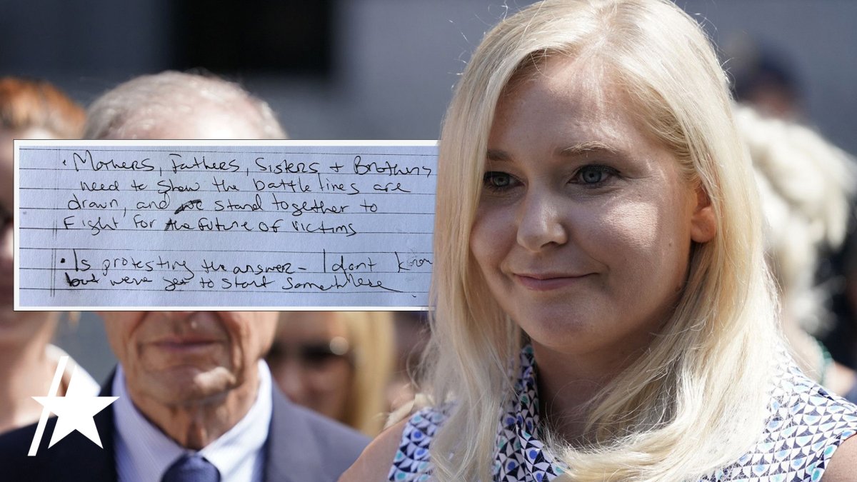 Virginia Giuffre’s family releases handwritten note she left before her ...