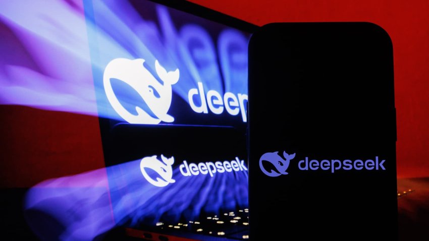 Deepseek’s logo on Jan. 29, 2025.