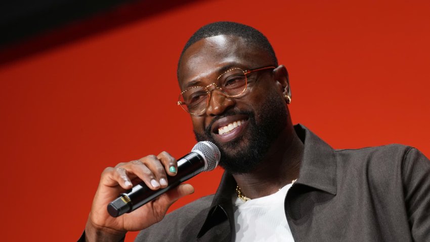 Dwyane Wade speaks onstage during The New York Times Well Festival 2025.