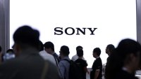 The Sony Group Corp. logo displayed on a screen at the Combined Exhibition of Advanced Technologies (Ceatec) in Chiba, Japan, on Wednesday, Oct. 16, 2024.