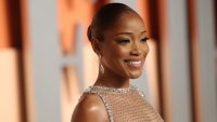 Keke Palmer attends the 2025 Vanity Fair Oscar Party March 02, 2025 in Beverly Hills, California.