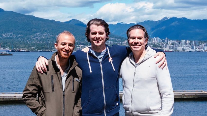 Monarch co-founders (left to right) Ozzie Osman, Jon Sutherland, Val Agostino.