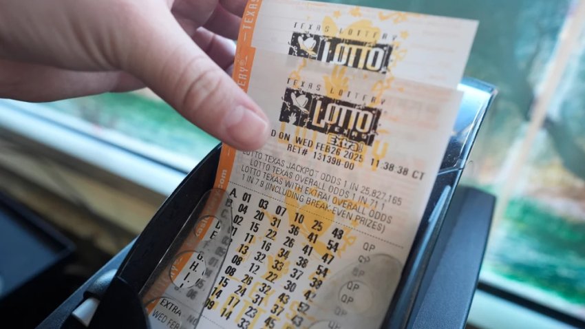 Texas Lottery ticket