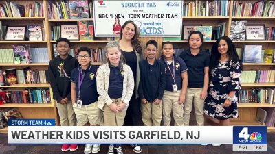 Weather Kids Visits Garfield