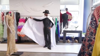 Get ready for the Met Gala with Harlem-based designer Edwing D'Angelo