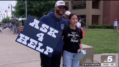 Dallas Cowboys Dak Prescott and North Texas father spread message of hope