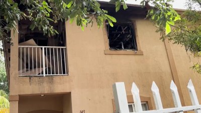 4 displaced after home in Little Haiti catches on fire