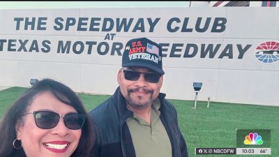 North Texas police officer gets an unforgettable experience at Texas Motor Speedway