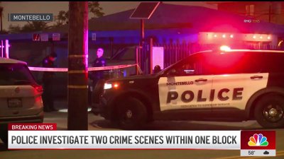 2 crime scenes within same Montebello block under investigation