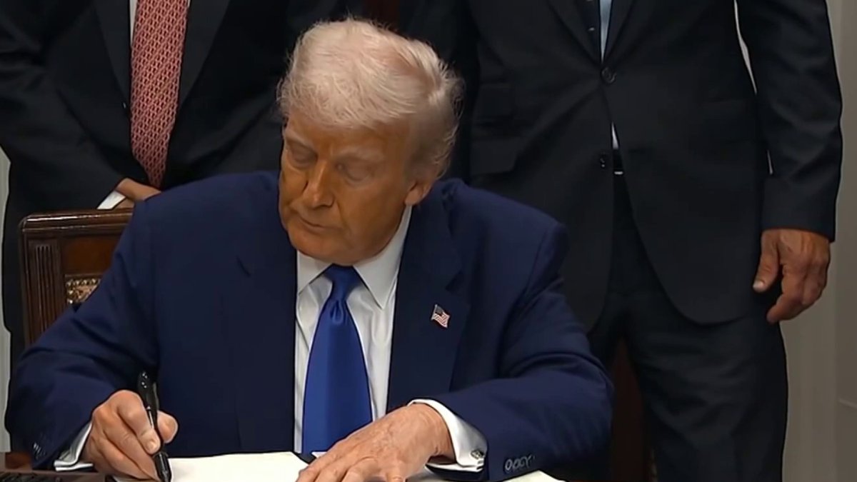 President Trump signs order focused on lowering drug prices – NBC New York